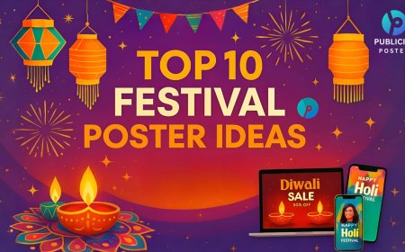 Top 10 Festival Poster Ideas for Businesses in 2025