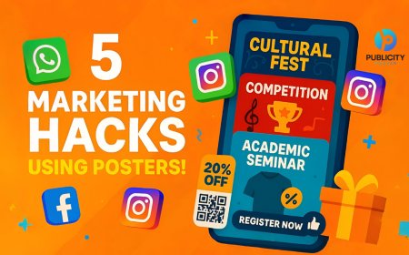 5 Marketing Hacks Using Posters on WhatsApp & Instagram