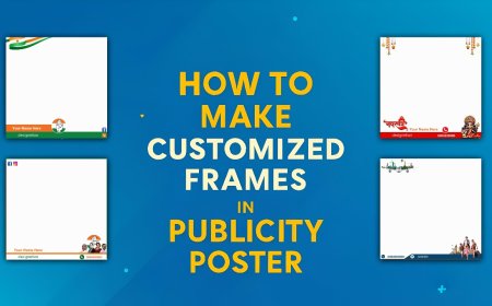 How to Make Customized Frames in Publicity Poster