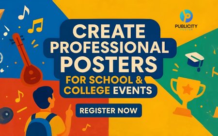 Create Professional Posters for School & College Events