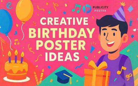 10 Creative Birthday Poster Ideas for Social Media