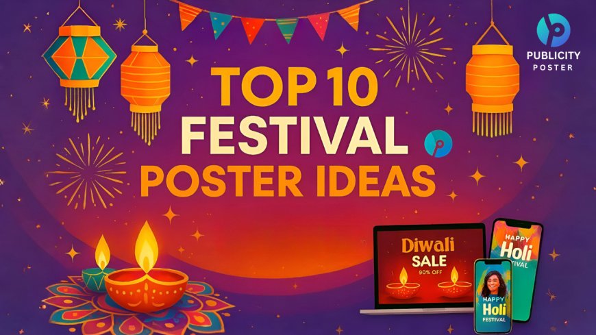 Top 10 Festival Poster Ideas for Businesses in 2025