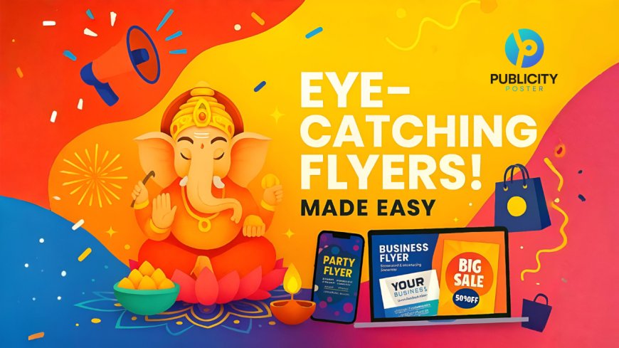 How to Make Eye-Catching Flyers With Publicity Poster