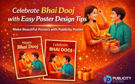 Celebrate Bhai Dooj: Easy Poster Design Tips with Publicity Poster