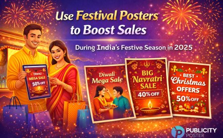 How to Use Festival Posters to Boost Sales During India’s Festive Season in 2025