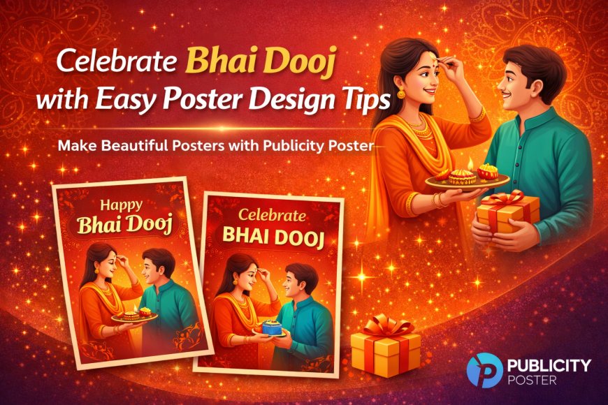 Celebrate Bhai Dooj: Easy Poster Design Tips with Publicity Poster