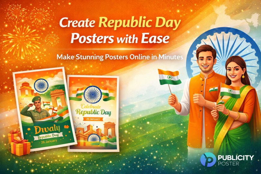 How to Create Republic Day Posters With Publicity Poster