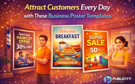 Attract Customers Every Day with These Business Poster Templates