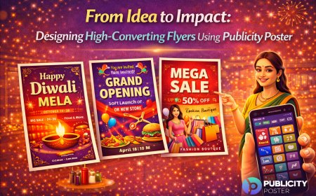 From Idea to Impact: Designing High-Converting Flyers Using Publicity Poster