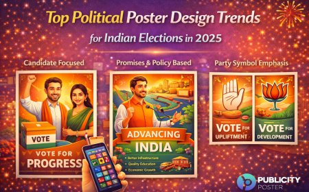 Top Political Poster Design Trends for Indian Elections in 2025