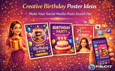 Creative Birthday Poster Ideas to Make Your Social Media Posts Stand Out