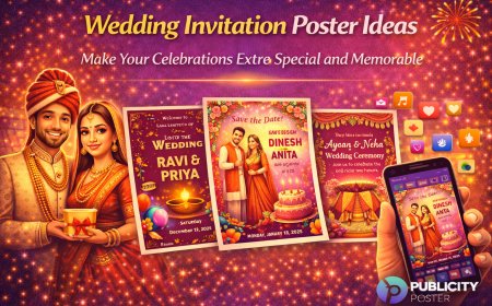 Top 5 Wedding Invitation Poster Ideas