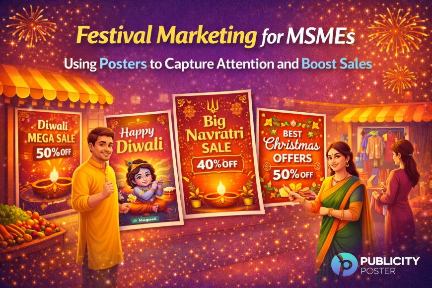 How Publicity Poster Supports MSMEs in India