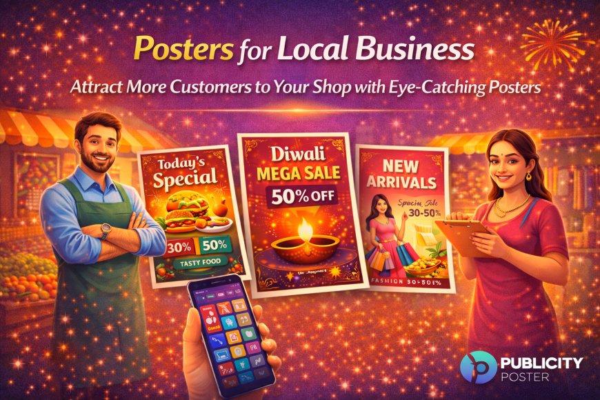How Posters Improve Local Business Visibility