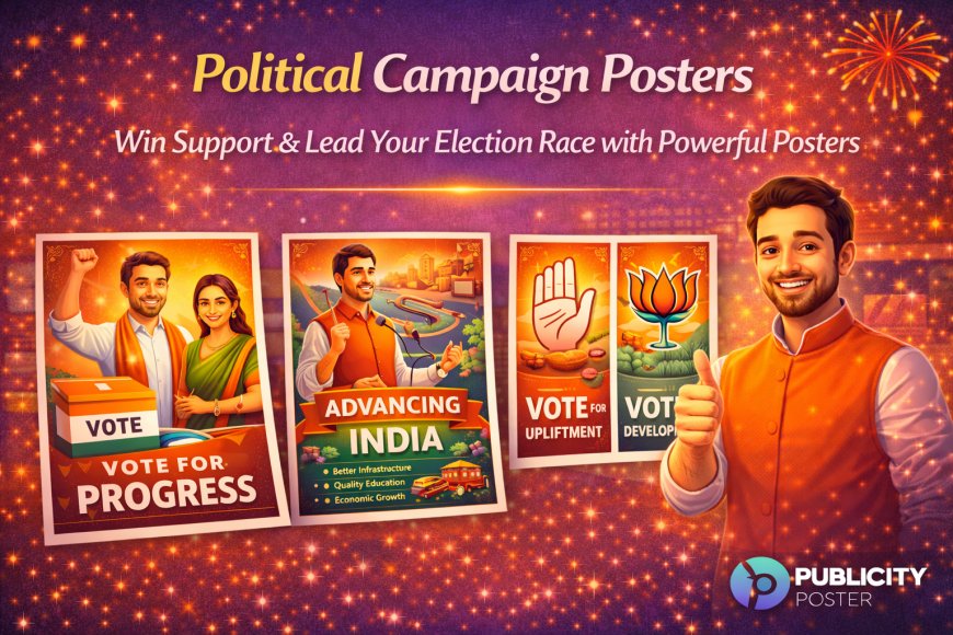 The Role of Posters in Political Campaign Branding