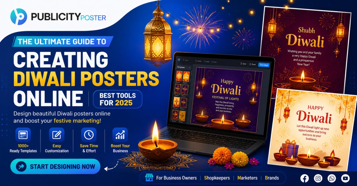 The Ultimate Guide to Creating Diwali Posters Online Best Tools for 2025