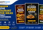 5 Poster Ideas for Restaurant & Café Promotions