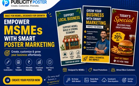How Publicity Poster Supports MSMEs in India