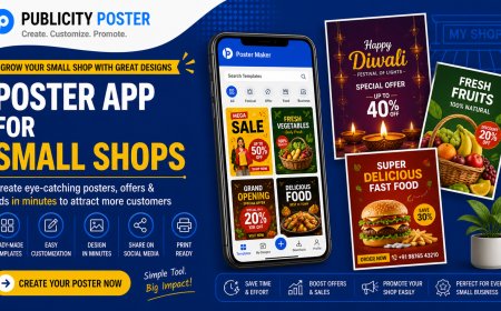 How Publicity Poster Helps Small Shops Grow Digitally