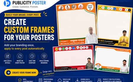 How to Make Customized Frames in Publicity Poster