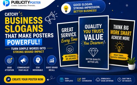 10 Creative Business Slogans for Poster Marketing