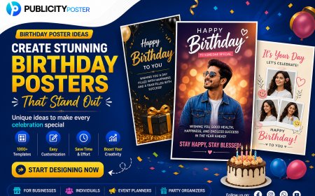 Creative Birthday Poster Ideas to Make Your Social Media Posts Stand Out
