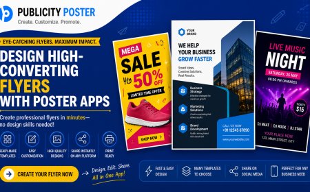 How to Make Eye-Catching Flyers With Publicity Poster