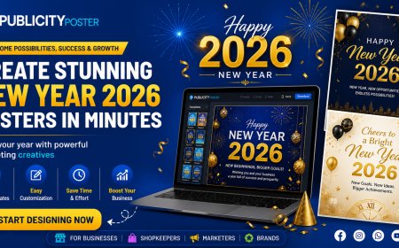 How to Create New Year 2026 Posters With Publicity Poster