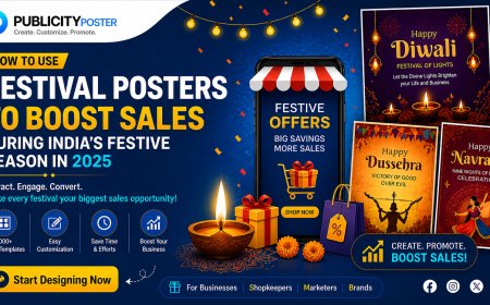 Festival Marketing for MSMEs: Using Posters to Capture Attention and Boost Sales