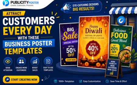 Attract Customers Every Day with These Business Poster Templates