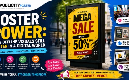 Poster Power: How Offline Visuals Still Matter in a Digital World