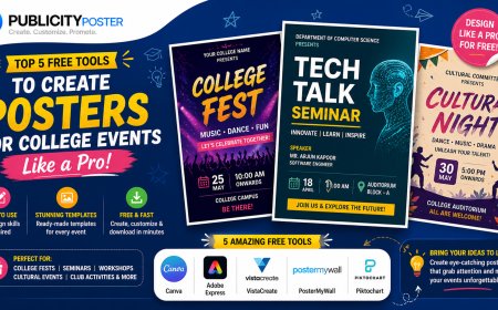 Top 5 Free Tools to Create Posters for College Events Like a Pro