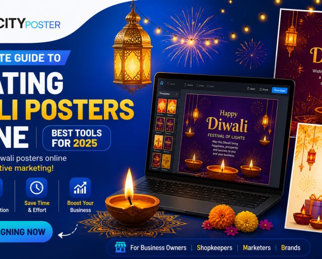 The Ultimate Guide to Creating Diwali Posters Online Best Tools for 2025