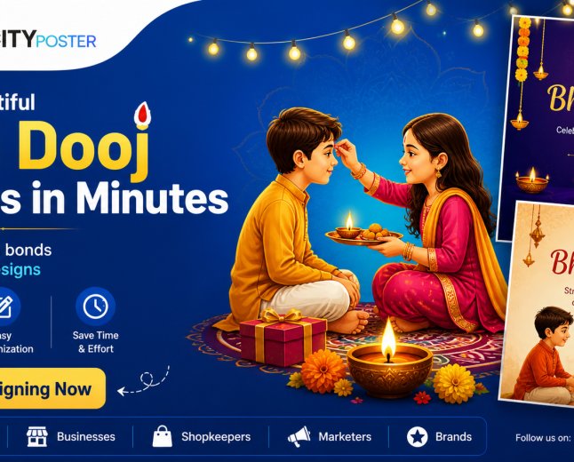 Celebrate Bhai Dooj: Easy Poster Design Tips with Publicity Poster