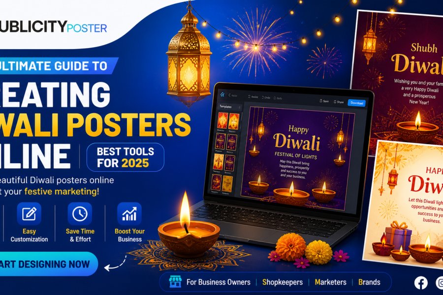 The Ultimate Guide to Creating Diwali Posters Online Best Tools for 2025